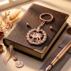 Lion and sun, Shiro Khorshid keyring