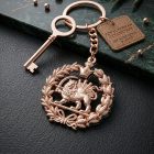 Lion and sun, Shiro Khorshid keyring
