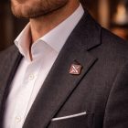 Kaviani Flag Lapel Pin – Derafsh Kaviani Enamel Pi