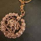 Lion and sun, Shiro Khorshid keyring
