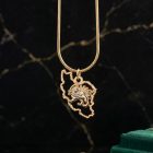 Persian Map Shiro Khorshid Necklace