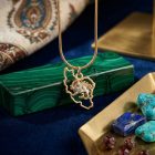 Persian Map Shiro Khorshid Necklace