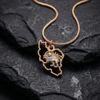 Persian Map Shiro Khorshid Necklace