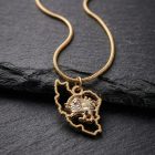 Persian Map Shiro Khorshid Necklace